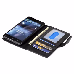 Cadorabo DE-112855 12,7 cm (5") Folio porte carte Noir