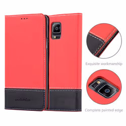 Cadorabo DE-113604 Folio porte carte Rouge