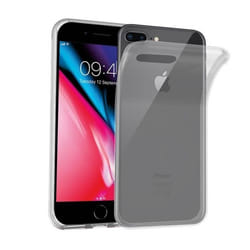 Coque de téléphone - CADORABO - iPhone 8 PLUS 7 PLUS 7S PLUS - Ultra fine - Transparent - Silicone TPU