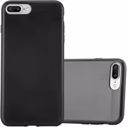 Coque - CADORABO - iPhone 8 PLUS 7 PLUS 7S PLUS - Noir de jais - Protection optimale - Design fin et léger