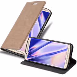 Cadorabo DE-114984, Folio porte carte, ZTE, Axon 7 MINI, 13,2 cm (5.2"), Marron