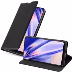 Coque - CADORABO - Xiaomi Mi MIX 2 - Simili-cuir - Noir Nuit - Fonction stand