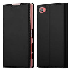 Coque - CADORABO - Sony Xperia Z5 COMPACT - Classy Noir - Fermeture magnétique - Protection optimale