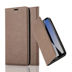 Coque de protection - CADORABO - Mate 10 Pro - Simili-cuir marron - Fermeture magnétique invisible - Rabat 360°