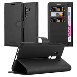 Coque pour Huawei MATE 10 PRO Housse en NOIR DE JAIS Etui Case Cover Protection fermeture magnétique Portefeuille