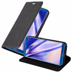 Coque pour Honor 9 LITE Housse en NOIR NUIT Etui Case Cover Protection Portefeuille Wallet