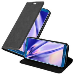 Coque pour Honor 9 LITE Housse en NOIR NUIT Etui Case Cover Protection Portefeuille Wallet