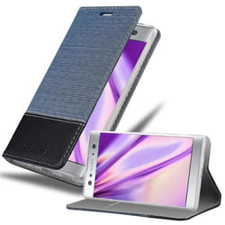 Cadorabo Coque pour Sony Xperia XA2 ULTRA en BLEU FONCÉ NOIR