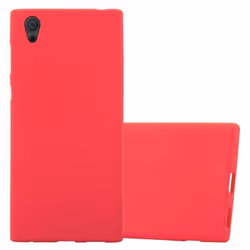 Coque - CADORABO - Sony Xperia L1 - FROST RED - Ultra Slim - Shockproof - Scratch Resistant