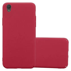 Coque pour Sony Xperia L1 Etui en FROSTY ROUGE Housse Hard Case Cover Protection à laspect givré
