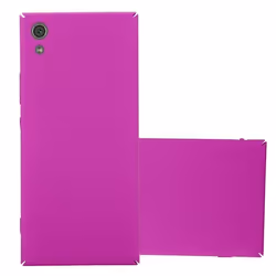 Coque pour Sony Xperia XA1 Etui en FROSTY ROSE VIF Housse Hard Case Cover Protection à laspect givré