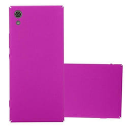 Coque pour Sony Xperia XA1 Etui en FROSTY ROSE VIF Housse Hard Case Cover Protection à laspect givré