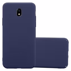 Coque - CADORABO - Samsung Galaxy J5 2017 - Silicone - Protection Chocs - Design Mat Frosty Bleu