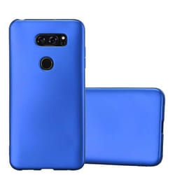 Coque - CADORABO - LG V30 - Bleu Métallique - Souple - Résistante aux Chocs et Rayures