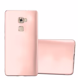 Coque pour Huawei MATE S Housse en METALLIC OR ROSE Etui Case Cover Protection Silicone TPU Cover matte