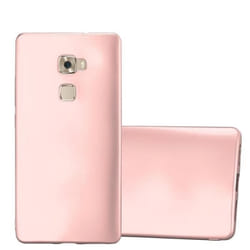 Coque pour Huawei MATE S Housse en METALLIC OR ROSE Etui Case Cover Protection Silicone TPU Cover matte