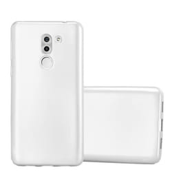 Coque pour Huawei MATE 9 LITE / GR5 2017 / Honor 6X Housse en METALLIC ARGENT Etui Case Cover Protection Silicone TPU Cover matte