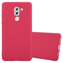 Coque pour Huawei MATE 9 LITE / GR5 2017 / Honor 6X Etui en CANDY ROUGE Housse Case Cover Protection Silicone TPU Case