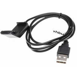Vhbw - câble de chargement 100cm station de recharge convient pour Garmin Edge 20, 25 compteur vélo gps Câble de remplacement Câble de données