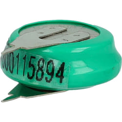 NiMH pile bouton de remplacement pour type 1/V80H 2 épingles 80mAh 1,2V convient pour les batteries de modélisme etc. - Vhbw