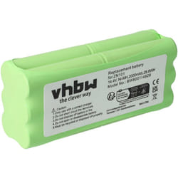 Vhbw - NiMH batterie 2000mAh (14.4V) pour robot aspirateur Home Cleaner robots domestiques Ecovacs Dibea K6, L6, ZN101