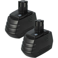 Vhbw - 2x Batterie remplacement pour Hilti SFB180, SFB185 pour outil électrique (1500 mAh, NiMH, 18 v)