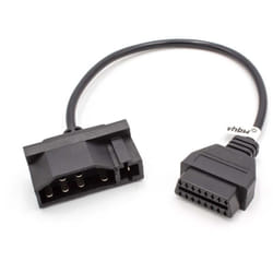 Vhbw - OBD2 Câble adaptateur 7 broches OBD1 à 16 broches OBD2 compatible avec Ford véhicules, appareils de diagnostic 30cm