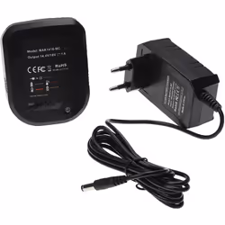 vhbw - the clever way Chargeur de haute qualité pour vos batteries d'outils Li-ion - Protection contre la surchauffe, la surc ...
