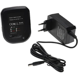 Chargeur compatible avec Makita BDF441Z, BDF442, BDF441RFE, BDF441SFE, BDF444Z, BDF446RFE, BDF442RFE, BDF444RFE batteries Li-ion d'outils - Vhbw