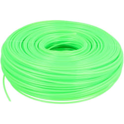 Vhbw - Câble de coupe 2mm vert 100m pour tondeuses à gazon et débroussailleuses par ex. Bosch, Einhell, Gardena, Husqvarna, Makita, Stihl, Wolf Garten