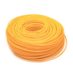 Vhbw - Câble de coupe 2.4mm rouge/orange 88m pour tondeuses à gazon et débroussailleuses Bosch, Einhell, Gardena, Husqvarna, Makita, Stihl, Wolf