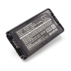 Vhbw - Batterie compatible avec Kenwood NX-220, NX-220E2, NX-220E3, NX-320, NX3200 radio talkie-walkie (1400mAh, 7,4V, Li-ion)