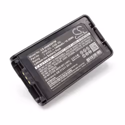 vhbw - the clever way - Batterie de rechange de haute qualité avec une grande autonomie et compatible avec votre radio talkie ...