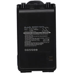Batterie compatible avec Icom IC-3101, IC-4101, IC-F3001, IC-F3002, IC-F3003 radio talkie-walkie (2600mAh, 7,4V, Li-ion) - avec clip de ceinture
