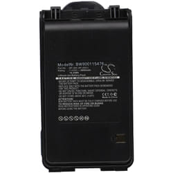 Batterie remplacement pour Icom BP-265, BP-265LI pour radio talkie-walkie (2600mAh, 7,4V, Li-ion) - avec clip de ceinture - Vhbw