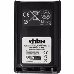 vhbw - the clever way - Batterie de rechange de haute qualité avec une grande autonomie et compatible avec votre radio talkie ...