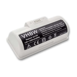 Vhbw - Batterie remplacement pour iRobot 4446040, BC674 pour robot électroménager blanc (2200mAh, 3,6V, Li-ion)