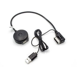 Vhbw - Bluetooth, adaptateur autoradio compatible avec Audi de l'année de fabr. 2009+ A1, A3, A4, A5, A6, A8, Q5, Q7, avec système mmi 2G