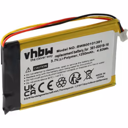vhbw - the clever way - Batterie de rechange de haute qualité avec une grande autonomie et compatible avec votre système de n ...