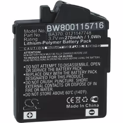 vhbw - the clever way - Batterie de rechange de haute qualité avec une grande autonomie et compatible avec votre casque audi  ...