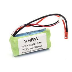 Batterie compatible avec mjx rc Helicopter F645, F45 modéle rc (1500mAh, 7,4V, Li-ion, jst) - Vhbw
