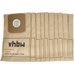 Vhbw - 10x Sacs compatible avec Daewoo RC-3204, RC-3204 fka, RC-3204 fya, RC-3205 aspirateur - papier, 27,5cm x 16cm, couleur sable