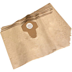 Vhbw - 10x Sacs compatible avec parkside pnts 1400 / 1500, pnts 30 / 6 s aspirateur - papier, 38cm x 24,5cm, marron