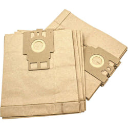 Vhbw - 10x Sacs compatible avec Miele Silverstar (S280) aspirateur - papier, type h, 27cm x 21,5cm, couleur sable