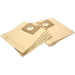 Vhbw - 10x Sacs compatible avec Progress Diamant 6102, 6103, 6104, 6105, 6106, 6107 aspirateur - papier, 26cm x 22cm, couleur sable