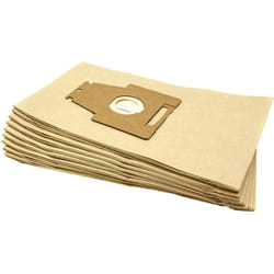 Vhbw - 10x Sacs compatible avec Bosch bsg 82230/15, 82230CH/01, 82230CH/10, 82230CH/14, 82230CH/15 aspirateur - papier, 34cm x 20,5cm