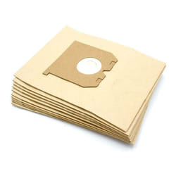 10x Sacs compatible avec AEG/Electrolux Z1610, Z1610 Microlite, Z1611, Z1612 aspirateur - papier, 24cm x 18cm, couleur sable - Vhbw