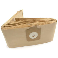 Vhbw - 10x Sacs compatible avec Volta uz 927 s Proffs, 928 s Proffs, 929 s Proffs, 930 s, 930 s Proffs, 932 aspirateur - papier, 95,5cm x 17cm marron