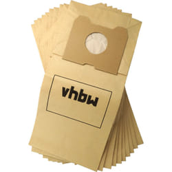 Vhbw - 10x Sacs compatible avec Philips Athena, Duathlon, 2000, Marathon aspirateur - papier, 30cm x 20cm, couleur sable
