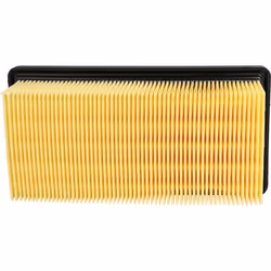 vhbw - the clever way Filtre plissé plat pour votre aspirateur multi-usages ou industriel - Finition sur mesure pour un chang ...